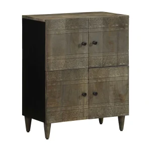 Dressoir 60x33x75 cm massief mangohout Dressoir 60x33x75 cm massief mangohout