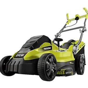Elektrische grasmaaier RYOBI RLM15E36H – 1500W – Snijbreedte 36 cm Ergonomisch en Veelzijdig Elektrische grasmaaier RYOBI RLM15E36H – 1500W – Snijbreedte 36 cm Ergonomisch en Veelzijdig