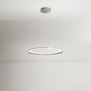Lustre suspendu EDGE LED 86W Gris Titane Perenz Lustre suspendu EDGE LED 86W Gris Titane Perenz