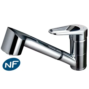 Embla chromen spoelbakmengkraan met uittrekbare handdouche – Essebagno Embla chromen spoelbakmengkraan met uittrekbare handdouche – Essebagno