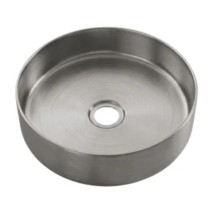 Essenox ronde wastafel 37.5 cm in roestvrij staal – Essebagno Essenox ronde wastafel 37.5 cm in roestvrij staal – Essebagno