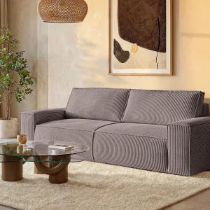 Vierzits slaapbank AMELIA van PASCAL MORABITO – Ribfluweel – Roze – Koop nu online Vierzits slaapbank AMELIA van PASCAL MORABITO – Ribfluweel – Roze – Koop nu online