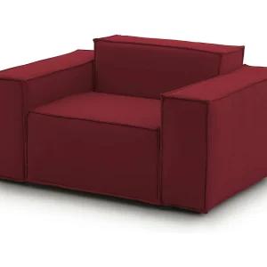 Talamo Italië Fauteuil Emanuela Rood, Armleuningen, Belastbaar tot 90 kg, Zithoogte 43 cm, Made in Italy Talamo Italië Fauteuil Emanuela Rood, Armleuningen, Belastbaar tot 90 kg, Zithoogte 43 cm, Made in Italy