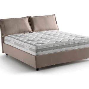 Talamo Italia Tweepersoonsbed Sabrina Grijs taupe taupe Tortora Inclusief Matras, Afneembaar, Met Opbergruimte Made in Italy Talamo Italia Tweepersoonsbed Sabrina Grijs taupe taupe Tortora Inclusief Matras, Afneembaar, Met Opbergruimte Made in Italy