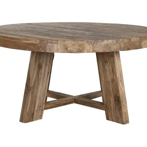 Eettafel van gerecycled teakhout, rond, 160x160x78 cm Eettafel van gerecycled teakhout, rond, 160x160x78 cm