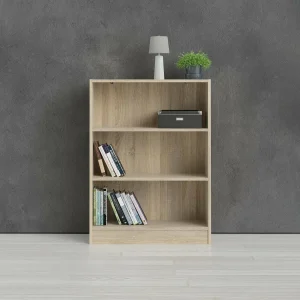 Droman boekenkast, Kantoorplank, Boekenkast, Bibliotheek, 79×27 h107 cm, Eiken Droman boekenkast, Kantoorplank, Boekenkast, Bibliotheek, 79×27 h107 cm, Eiken