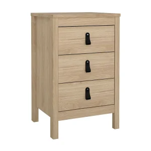 Dsain nachtkastje, Lage ladekast, Nachtkastje, Bedplank, 44×38 h70 cm, Eiken Dsain nachtkastje, Lage ladekast, Nachtkastje, Bedplank, 44×38 h70 cm, Eiken