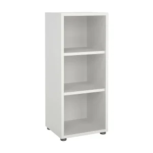 Dterzi boekenkast, Kantoorplank, Boekenkast, Bibliotheek, 47×40 h113 cm, Wit Dterzi boekenkast, Kantoorplank, Boekenkast, Bibliotheek, 47×40 h113 cm, Wit
