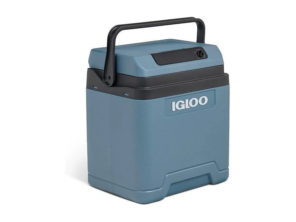 Elektrische koelbox IGLOO 26L 12/230V Blauw - Peltier-koeling - PU-isolatie - Ergonomische handgreep - Dubbele voeding