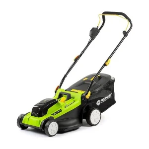 Fieldmann draadloze grasmaaier 20V – Maaibreedte 43 cm, hoogte verstelbaar tot 75 mm, zonder accu en lader Fieldmann draadloze grasmaaier 20V – Maaibreedte 43 cm, hoogte verstelbaar tot 75 mm, zonder accu en lader