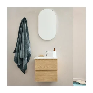 Wasmeubel 45cm kraan en spiegel SORRENTO Wasmeubel 45cm kraan en spiegel SORRENTO