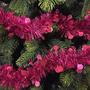 Kerstdecoratie Elvo, fuchsia kleurverloopstructuur, gemaakt in Italië, fuchsiaroze, Kerstdecoratie Elvo, fuchsia kleurverloopstructuur, gemaakt in Italië, fuchsiaroze,
