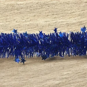 Kerstdecoratie Paluzza, gemaakt in Italië, blauw, Kerstdecoratie Paluzza, gemaakt in Italië, blauw,