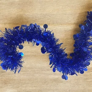 Kerstdecoratie Elvo, gemaakt in Italië, blauw, Kerstdecoratie Elvo, gemaakt in Italië, blauw,