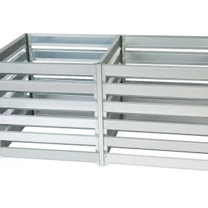 Dubbele compostbak – 91x182xH85 cm / 1408L – M800+M800A Dubbele compostbak – 91x182xH85 cm / 1408L – M800+M800A