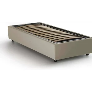 Talamo Italia Eenpersoonsbed Asia Beige Afneembare Hoes, Matrasmaat 80×190 cm Made in Italy Talamo Italia Eenpersoonsbed Asia Beige Afneembare Hoes, Matrasmaat 80×190 cm Made in Italy