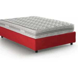 Talamo Italia Bed Anderhalf Gaia Rood Inclusief Matras, Afneembaar, Opslagruimte Made in Italy Talamo Italia Bed Anderhalf Gaia Rood Inclusief Matras, Afneembaar, Opslagruimte Made in Italy