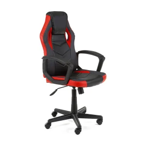 Ergonomische Gamingstoel F4G FG-19 Rood Zwart – Kunstleer, In Hoogte Verstelbaar, Max. Gewicht 130 kg, Duurzaam en Stijlvol Design Ergonomische Gamingstoel F4G FG-19 Rood Zwart – Kunstleer, In Hoogte Verstelbaar, Max. Gewicht 130 kg, Duurzaam en Stijlvol Design