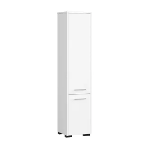 Kolomkast voor Badkamer FIN / AKORD Furniture Factory / Wit / 30 x 140 x 30 cm Kolomkast voor Badkamer FIN / AKORD Furniture Factory / Wit / 30 x 140 x 30 cm