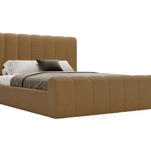 Emporius bed bouclé 140×200 Valetta – Gestoffeerd bed met opbergruimte, luxe bed met lattenbodem en bedlade – tweepersoonsbed 140×200 – Oranje (Anthology 10) Emporius bed bouclé 140×200 Valetta – Gestoffeerd bed met opbergruimte, luxe bed met lattenbodem en bedlade – tweepersoonsbed 140×200 – Oranje (Anthology 10)
