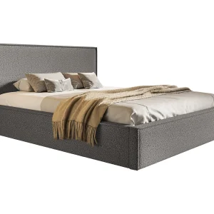 Emporius Gestoffeerd bed 160×200 Kyoto – tweepersoonsbed met opbergruimte – Bouclé Donkergrijs (Anthology 18) Emporius Gestoffeerd bed 160×200 Kyoto – tweepersoonsbed met opbergruimte – Bouclé Donkergrijs (Anthology 18)
