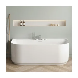 EQUINOXE 170cm wit wandgemonteerd acryl bad
