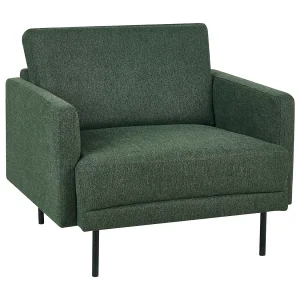 Fauteuil BREDA Stof Donkergroen