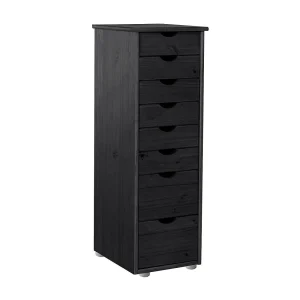 Gava-Commode 8 Lades Zwart Gava-Commode 8 Lades Zwart