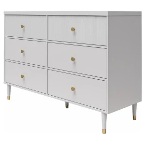 Elizabeth-6 Lades Dressoir Dove Grey Elizabeth-6 Lades Dressoir Dove Grey