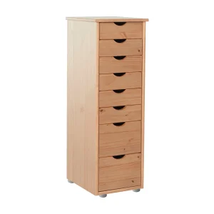 Gava-Commode met 8 laden in grenen natuur Gava-Commode met 8 laden in grenen natuur