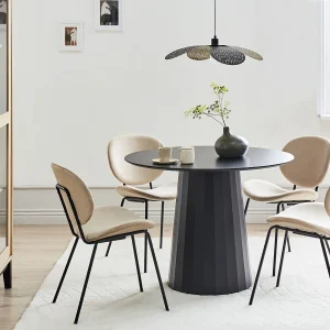 Eettafel PLATO Zwart 100 cm 100 cm Metaal Eettafel PLATO Zwart 100 cm 100 cm Metaal