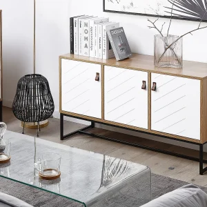Kast NUEVA Lichtbruin/wit