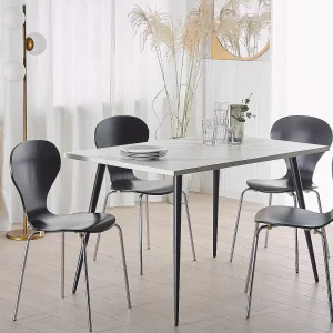 Eettafel SANTIAGO Wit 120 cm 80 cm Eettafel SANTIAGO Wit 120 cm 80 cm