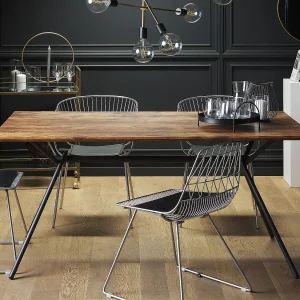 Eettafel AMSTERDAM Donkerbruin 160 cm 90 cm Eettafel AMSTERDAM Donkerbruin 160 cm 90 cm