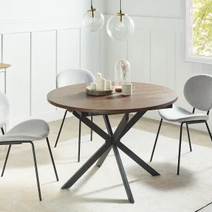 Eettafel uitschuifbaar FRIONA Donkerbruin 110/140 cm 110 cm Eettafel uitschuifbaar FRIONA Donkerbruin 110/140 cm 110 cm