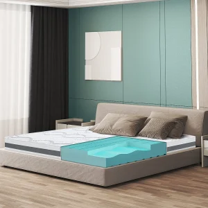 Dubbel matras King-Size 220 x 220 Memory Orthopedisch | Premium Quality | Hoogte 16 cm | Made in Italy Dubbel matras King-Size 220 x 220 Memory Orthopedisch | Premium Quality | Hoogte 16 cm | Made in Italy