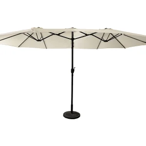 Dubbele parasol 2,7×4,6m LINAI beige