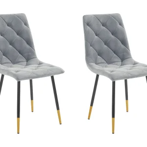 Eva Chair 2pk Metaalgrijs Eva Chair 2pk Metaalgrijs