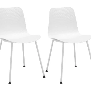 Enya Eetkamerstoel 2pk Wit