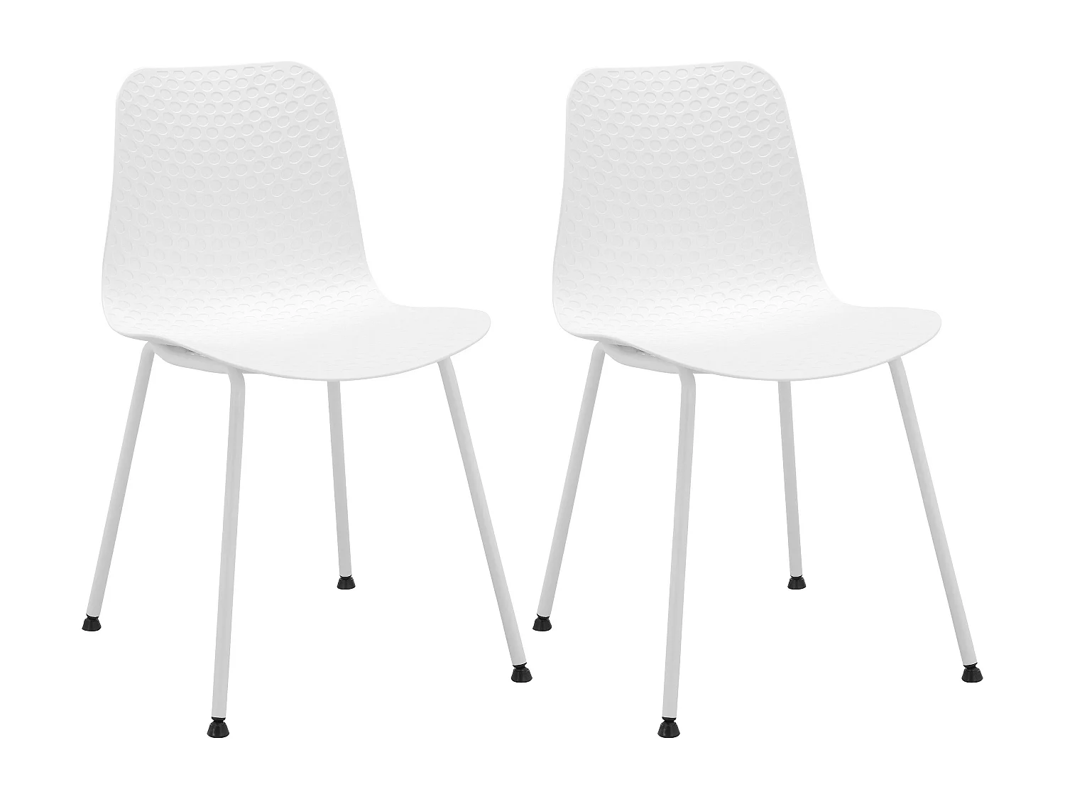 Enya Eetkamerstoel 2pk Wit