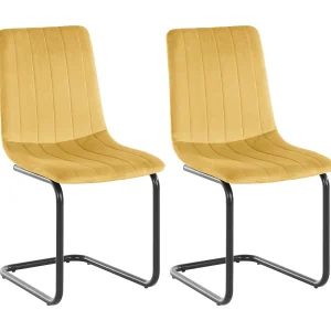 Eetkamerstoel 2 PK Mosterd