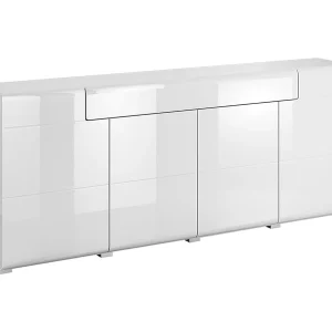 Dressoir Jules Wit 4-deurs 1-lade Dressoir Jules Wit 4-deurs 1-lade