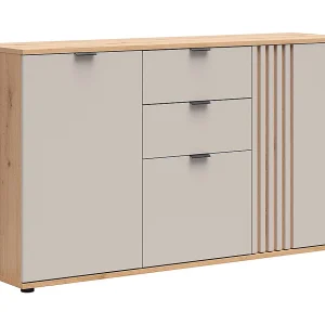 Ezra Kasjmier en Hout 3-deurs 2-lades dressoir Ezra Kasjmier en Hout 3-deurs 2-lades dressoir