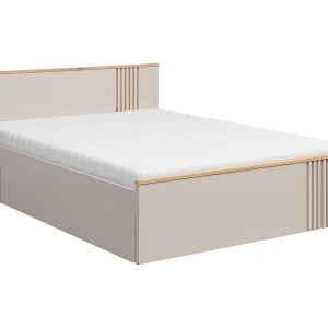 Ezra Kasjmier en Hout 160×200 bed inclusief lattenbodem en laden