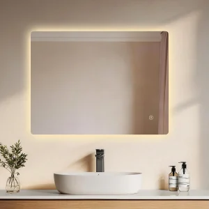 EMKE LED badkamerspiegel rechthoekig 80×60 cm touch EMKE LED badkamerspiegel rechthoekig 80×60 cm touch