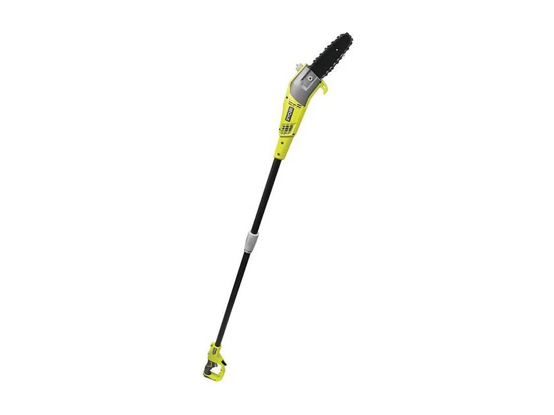 Elektrische takkenschaar op steel RYOBI RPP755E 750W met 25 cm geleider en 90 cm verlengbuis