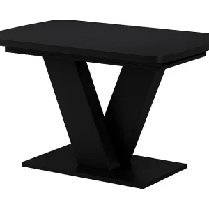 Eettafel zwart 120x80x77.4 fenaro Eettafel zwart 120x80x77.4 fenaro