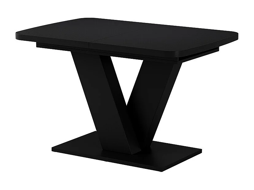 Eettafel zwart 120x80x77.4 fenaro