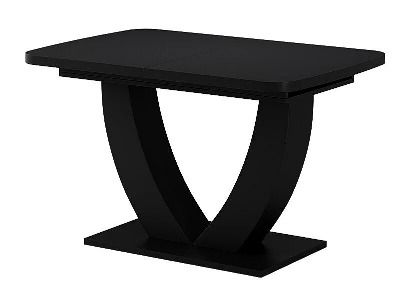 Eettafel zwart 120x80x77.4 fenaro