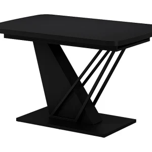 Eettafel zwart 120x80x77.4 fenaro Eettafel zwart 120x80x77.4 fenaro